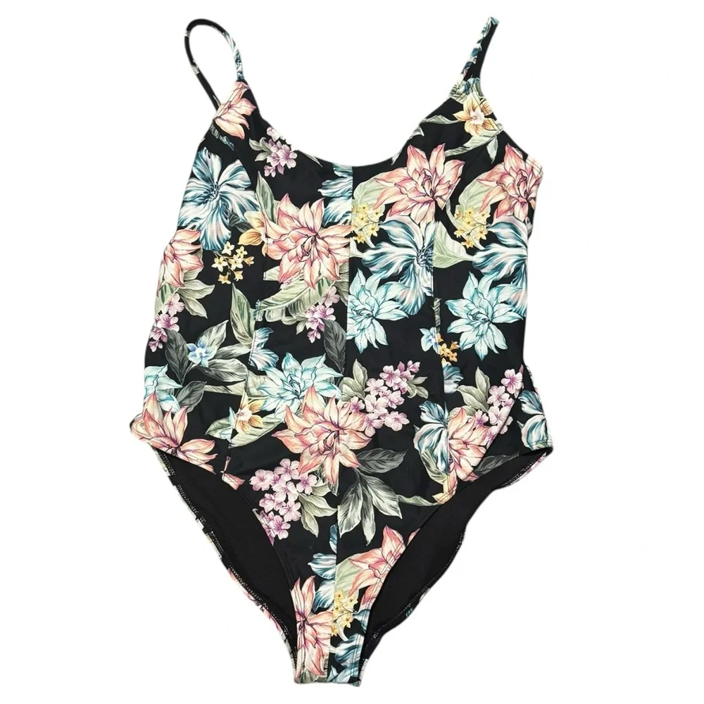 Robert Graham NWT Floral One Piece Swimsuit Tropical Classic‎ Designer Sz 8/M